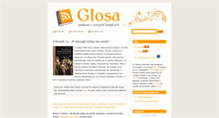 Desktop Screenshot of glosa.info